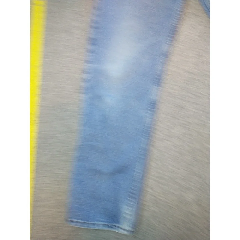 Wrangler Premium Quality Mens Straight Leg Jeans Medium Wash Blue Denim 34x31